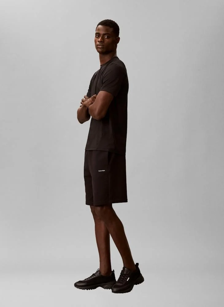 CALVIN KLEIN  Tonal Logo Elasticated Waist Shorts for Men | Best Price UAE